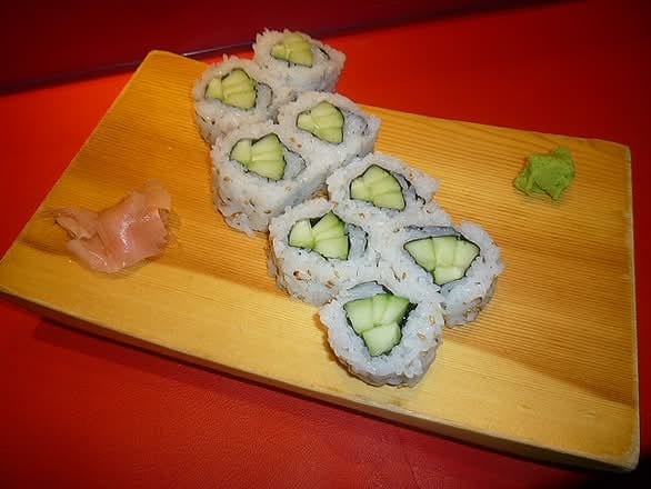 California Roll & Cucumber Roll.